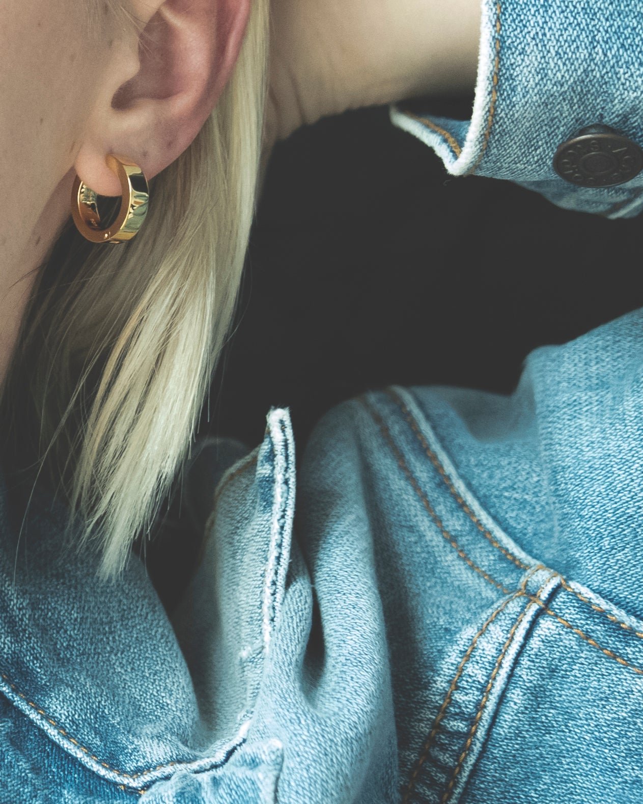 EARRING 01 GOLD POLISHED