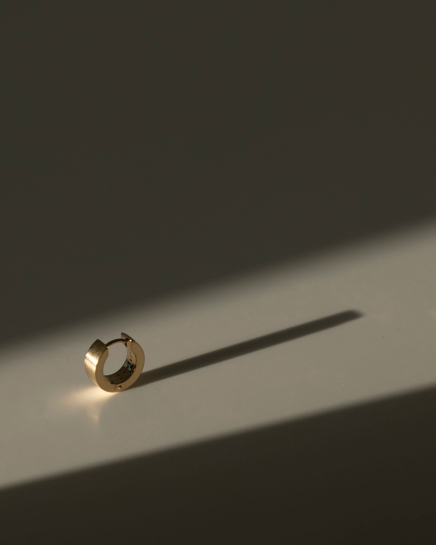 EARRING 02 GOLD BRUSHED