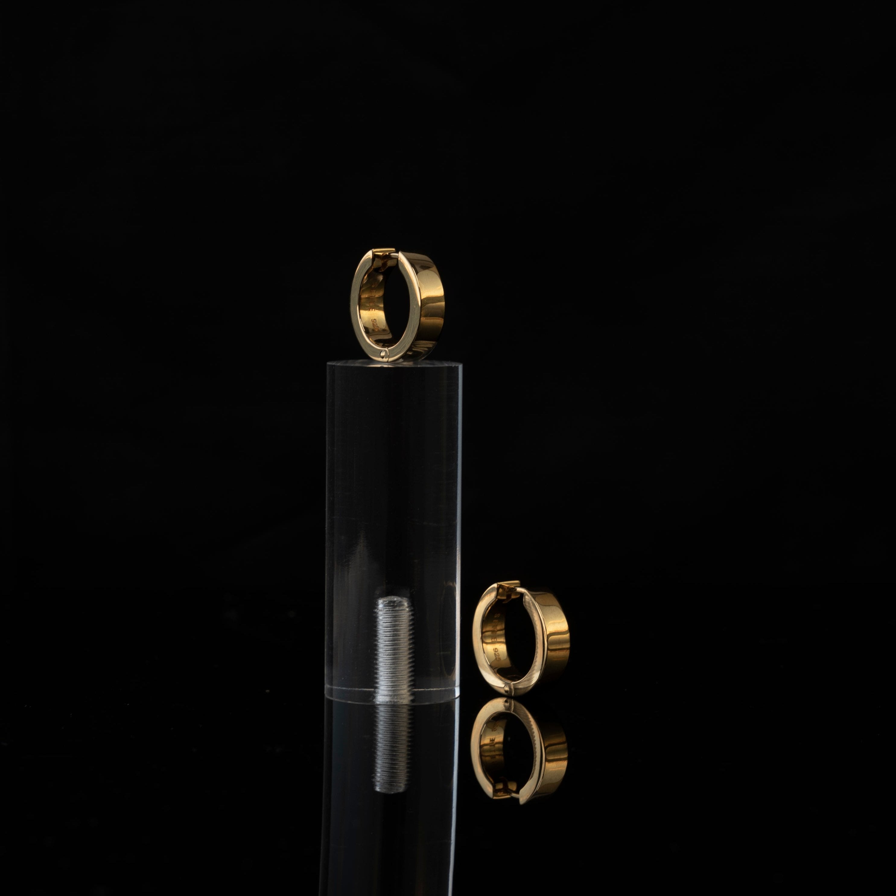 EARRING 01 GOLD POLISHED