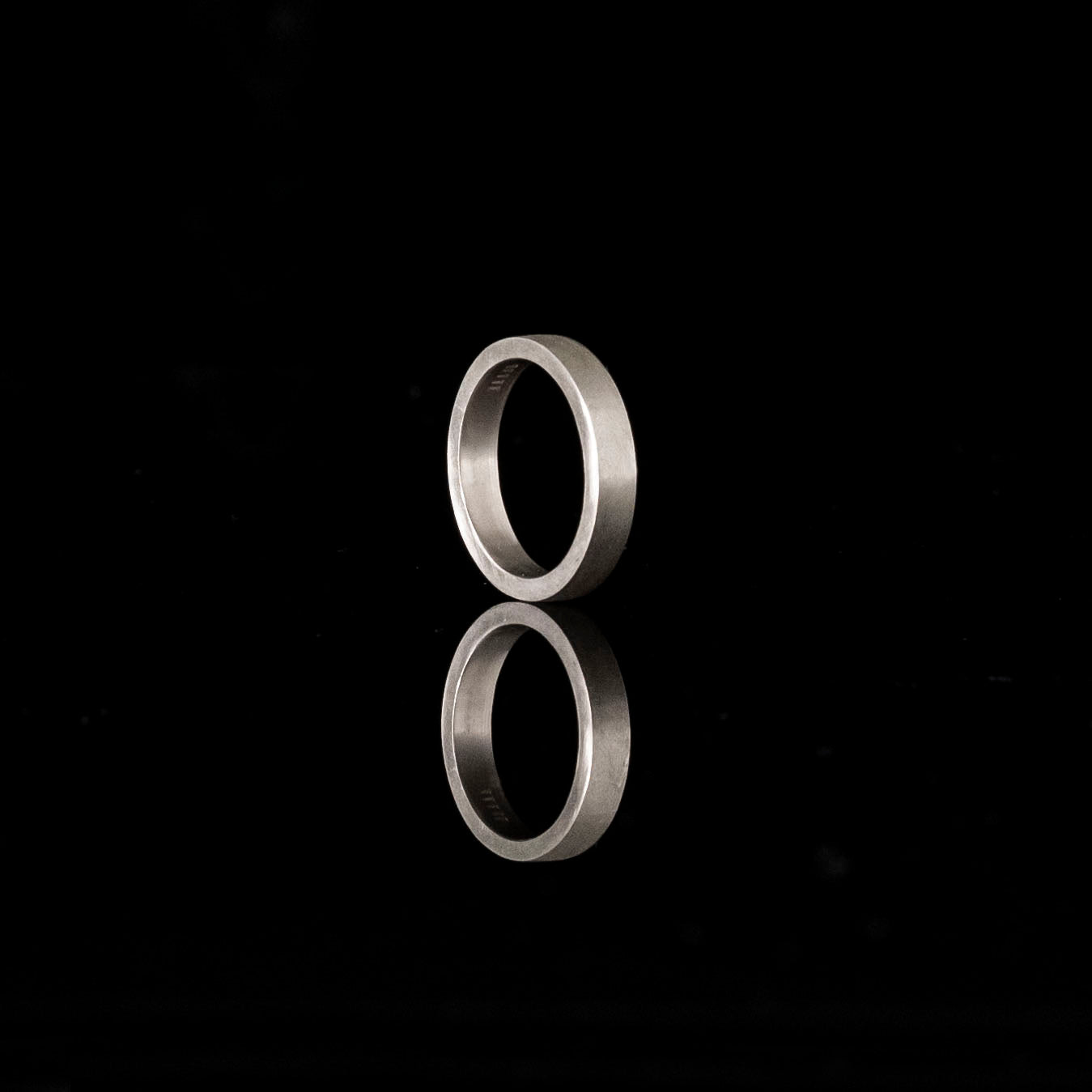 RING 01 SILVER BRUSHED