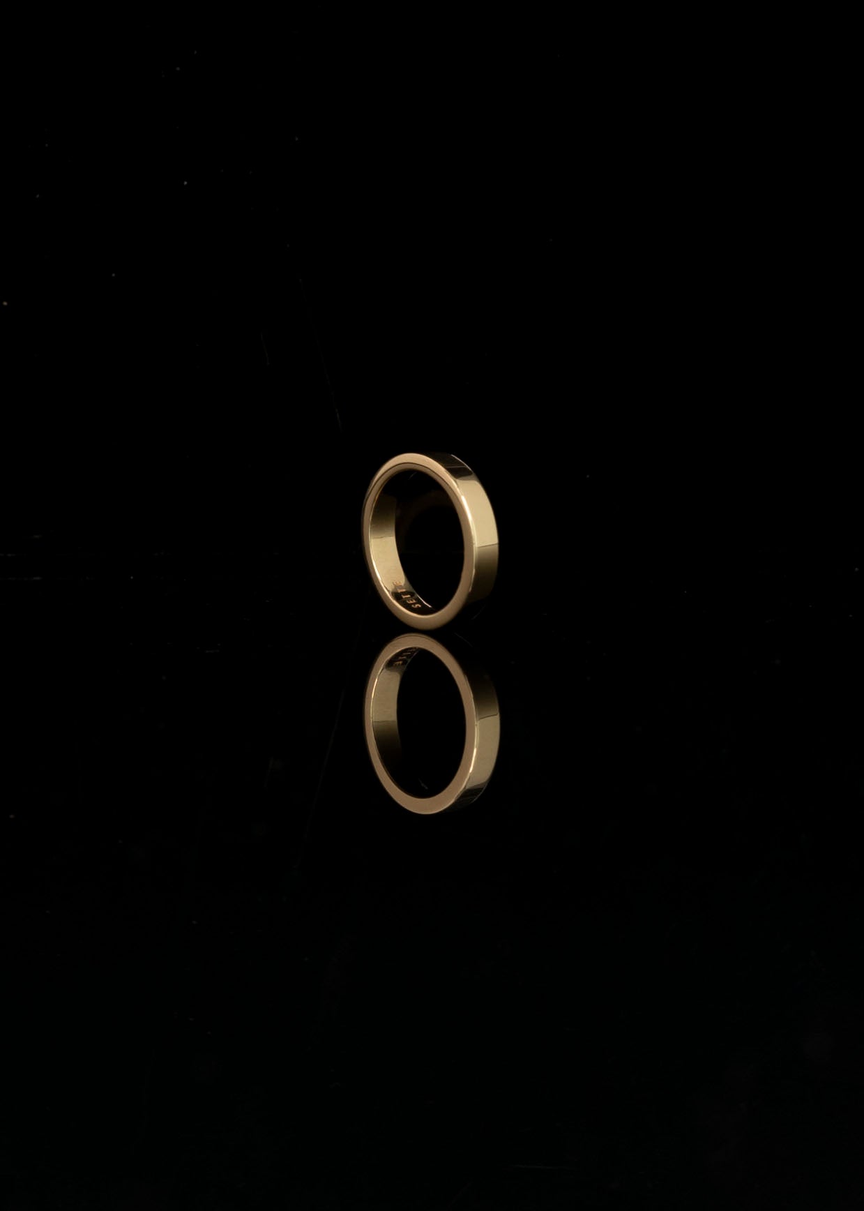 RING 01 GOLD POLISHED