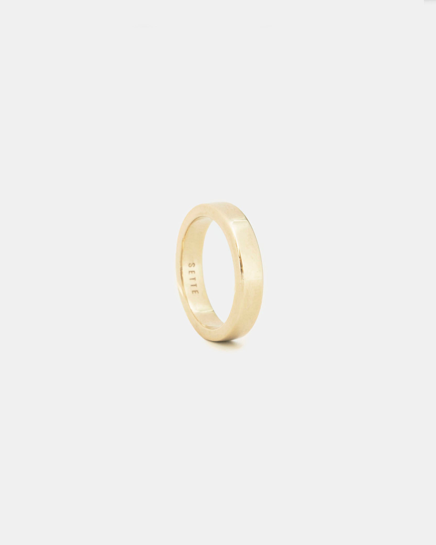 RING 01 GOLD POLISHED