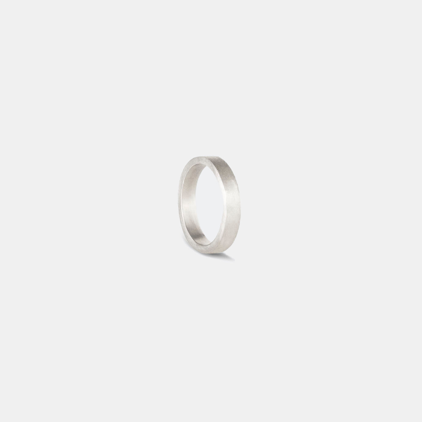 RING 01 SILVER BRUSHED